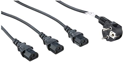 InLine 16653b 1.8 m schwarz Kabel Elektrische – Cables elektrischen (schwarz, männlich/weiblich, 1,8 m) von InLine