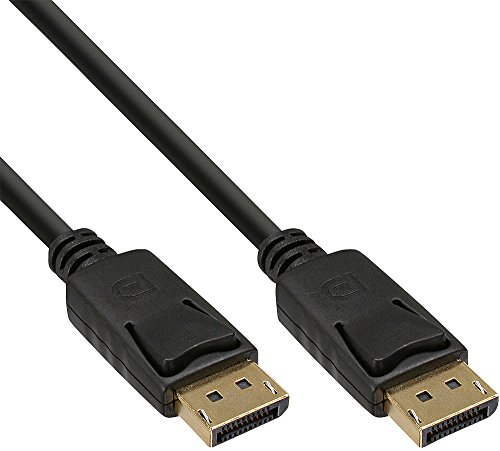 InLine 17102P DisplayPort Kabel, 4K2K, schwarz, vergoldete Kontakte, 2m von InLine