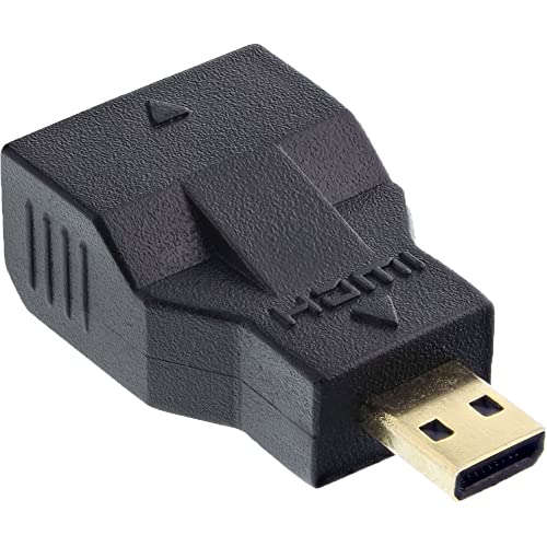 InLine 17690C HDMI Adapter, Mini HDMI C Buchse auf Micro HDMI D Stecker, 4K2K kompatibel, vergoldete Kontakte InLine 17690C HDMI Adapter, Mini HDMI C Buchse auf Micro HDMI D Stecker, 4K2K kompatibel, vergoldete Kontakte von InLine