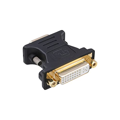 InLine 17790P DVI-A Adapter, Analog 24+5 Buchse auf 15pol HD Stecker (VGA), vergoldet von InLine