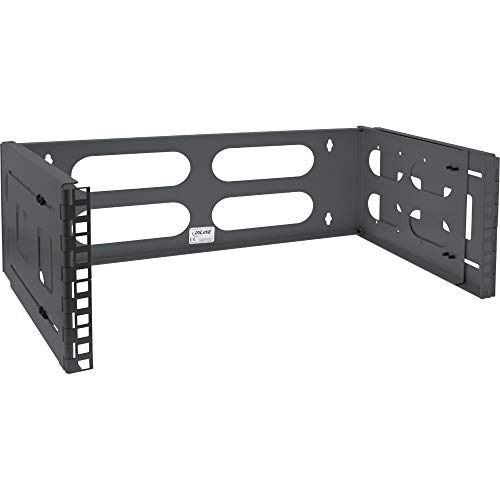 InLine 19" Rack zur Wandmontage, 4HE, 24-40cm Tiefe, Schwarz von InLine