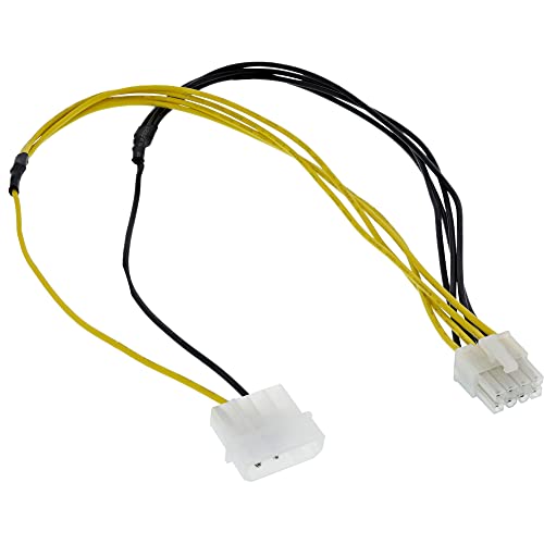 InLine 26630 Stromadapter, 4pol zu 8pol, Netzteil zu Mainboard, 0,45m InLine 26630 Stromadapter, 4pol zu 8pol, Netzteil zu Mainboard, 0,45m von InLine