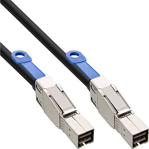 InLine 27638C externes Mini SAS HD Kabel, SFF-8644 zu SFF-8644, 12Gb/s, 2m von InLine