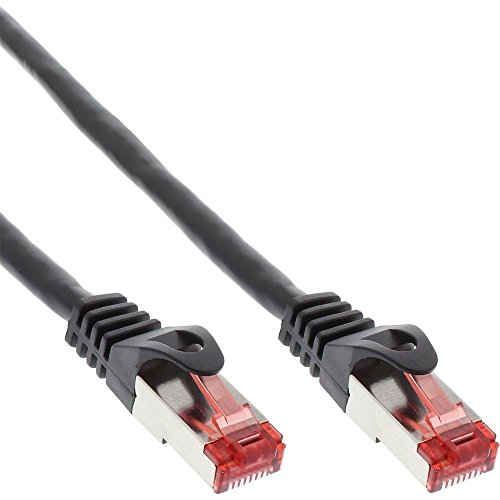 InLine 2m Cat6 Crossover Netzwerkkabel schwarz - Netzwerkkabel (2m, RJ-45, RJ-45, schwarz) von InLine