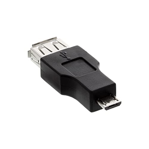 InLine 31608 Micro-USB OTG Adapter, Micro-B Stecker an USB A Buchse von InLine