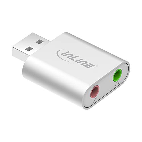 InLine 33051S USB Audio Soundadapter, Mini Aluminium Gehäuse InLine 33051S USB Audio Soundadapter, Mini Aluminium Gehäuse von InLine