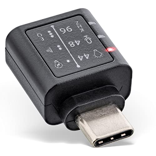 InLine 33054A Mini USB-C 96KHz Hi-Res Audio Adapter, USB-C zu 3,5mm Buchse von InLine