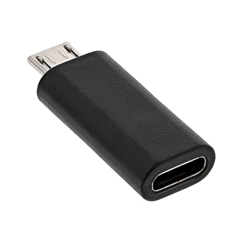 InLine 33302I USB 2.0 Adapter, Micro-USB Stecker auf USB Typ-C Buchse von InLine