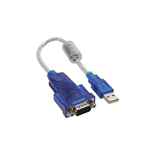 InLine 33304D USB zu Seriell Adapterkabel Premium, Stecker A an 9pol Sub D Stecker von InLine