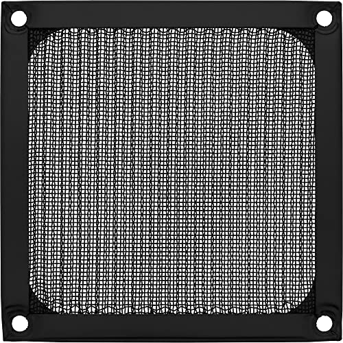InLine 33379S Lüftergitter, Aluminium Filter, 92x92mm, schwarz von InLine