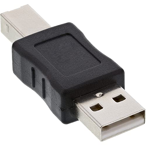 InLine 33443A USB 2.0 Adapter, Stecker A auf Stecker B von InLine