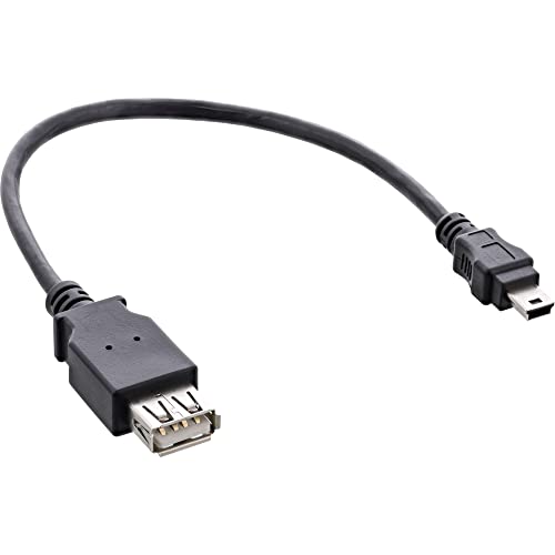 InLine 33500C USB 2.0 Adapterkabel, Buchse A auf Mini-5-pol. Stecker, 0,2m InLine 33500C USB 2.0 Adapterkabel, Buchse A auf Mini-5-pol. Stecker, 0,2m von InLine