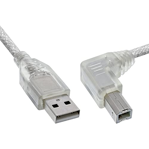 InLine 34556R A an B rechts transparent USB 2.0 Kabel (5m) von InLine
