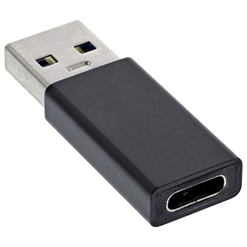 InLine 35810 USB 3.2 Gen.1 Adapter, USB-A Stecker auf USB Typ-C Buchse von InLine