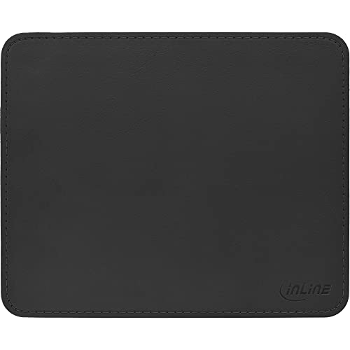 InLine 55459L Maus-Pad Premium Kunstleder schwarz, 255x220x3mm InLine 55459L Maus-Pad Premium Kunstleder schwarz, 255x220x3mm von InLine