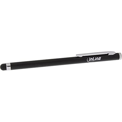 InLine 55467S Stylus, Stift für Touchscreens von Smartphone und Tablet, schwarz von InLine