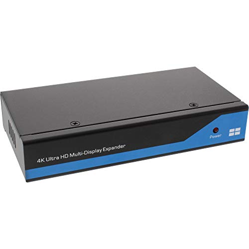 InLine 57831I Displayport zu HDMI 2x2 Videowand Splitter, 1 Eingang auf 4 Ausgänge, 4K2K von InLine