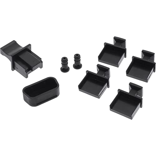 InLine 59941F Staubschutz-Set, für Notebook-Schnittstellen, 8-teilig von InLine