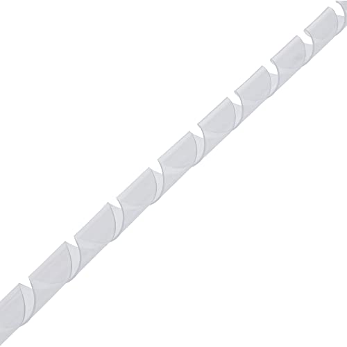 InLine 59947L Spiralband Kabelschlauch 10m, weiß, 10mm von InLine