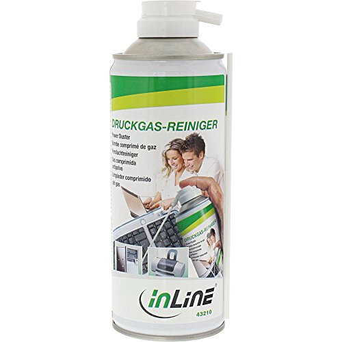 InLine 5er Set Druckluft-Reiniger, Spraydose 400ml von InLine