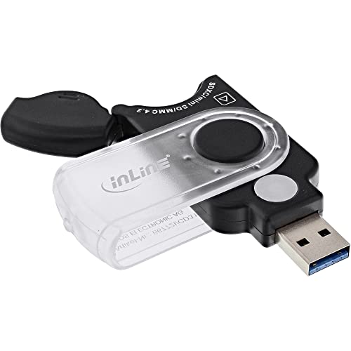 InLine 66772I Mobile Card Reader USB 3.0, für SD/SDHC/SDXC, microSD von InLine