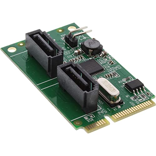 InLine 66907 Mini-PCIe 2.0 Karte, 2x SATA 6Gb/s, RAID 0,1,SPAN von InLine