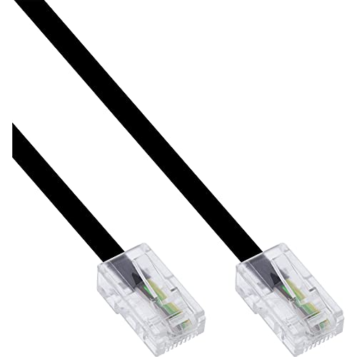 InLine 68813A ISDN Anschlußkabel, RJ45 Stecker/Stecker (8P8C), 3m von InLine