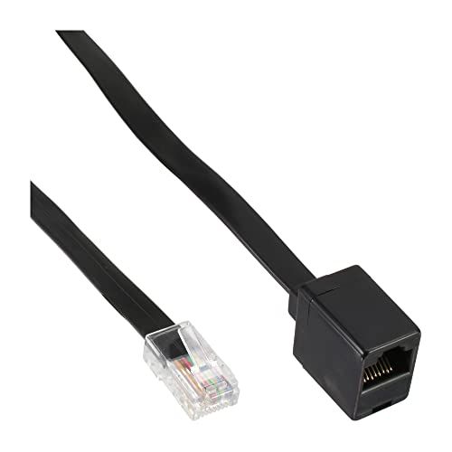 InLine 68824 ISDN-Verlängerung, RJ45 (8P8C) Stecker / Buchse, 5m von InLine