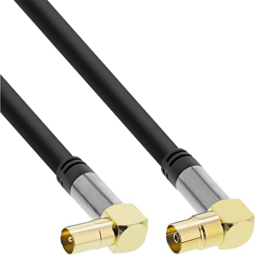 InLine 69203G Premium Antennenkabel gewinkelt, 4x geschirmt, >110dB, schwarz, 3m InLine 69203G Premium Antennenkabel gewinkelt, 4x geschirmt, >110dB, schwarz, 3m von InLine