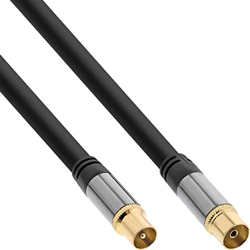 InLine 69205P Premium Antennenkabel, 4x geschirmt, >110dB, schwarz, 5m InLine 69205P Premium Antennenkabel, 4x geschirmt, >110dB, schwarz, 5m von InLine