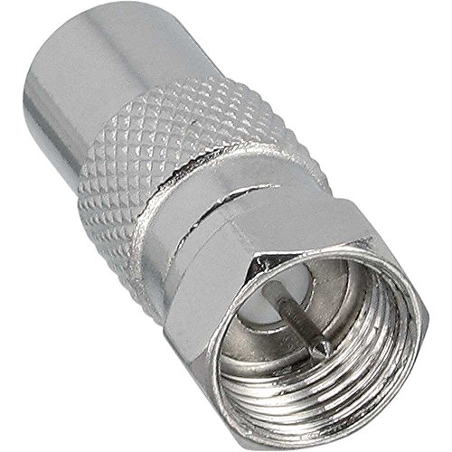 InLine 69921 F IEC Silber - Kabelschnittstellen-/Adapter (F, IEC, Silber) von InLine