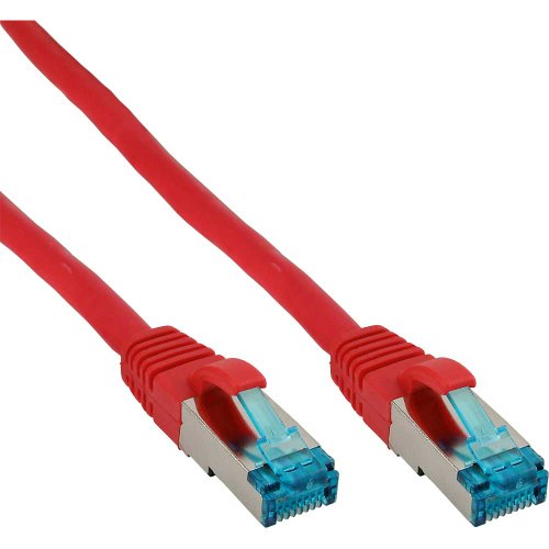 InLine 7,5 m CAT. 6 (A) STP/PIMF 7,5 m rot Netzwerk-Kabel – Netzwerk-Kabel (7,5 m, RJ-45, RJ-45, rot) von InLine