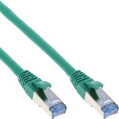 InLine 7,5 m Cat.6(A) S-STP/PiMF Netzwerkkabel 7,5 m grün – Netzwerkkabel (7,5 m, RJ-45, RJ-45, Grün) von InLine