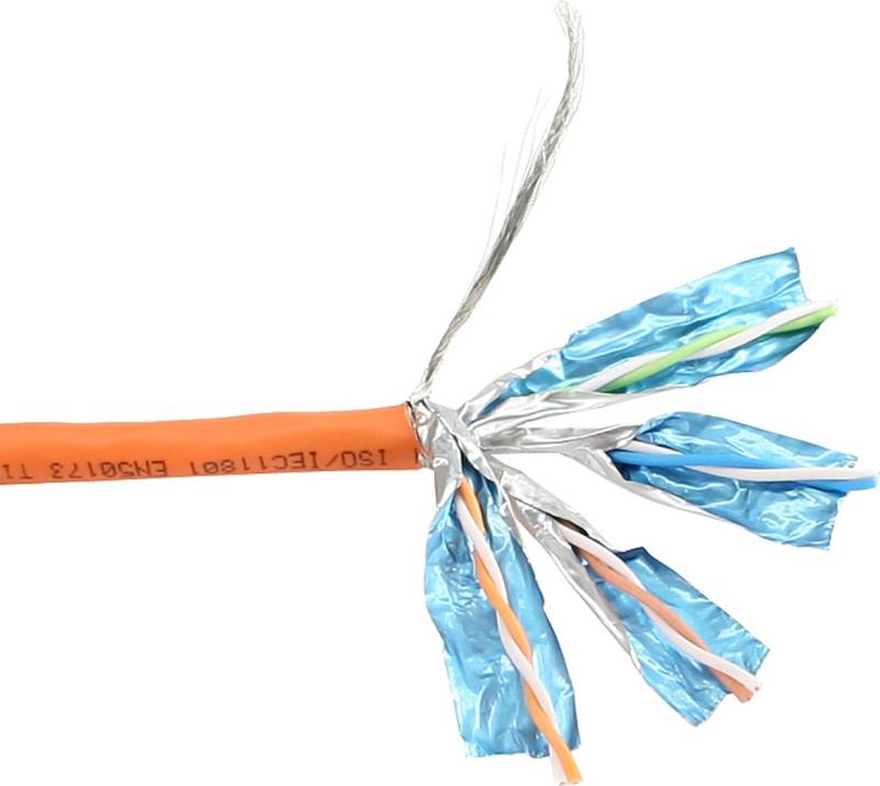 InLine 70505 500m Cat6 S/FTP (S-STP) Weiß Netzwerkkabel (70505) von InLine