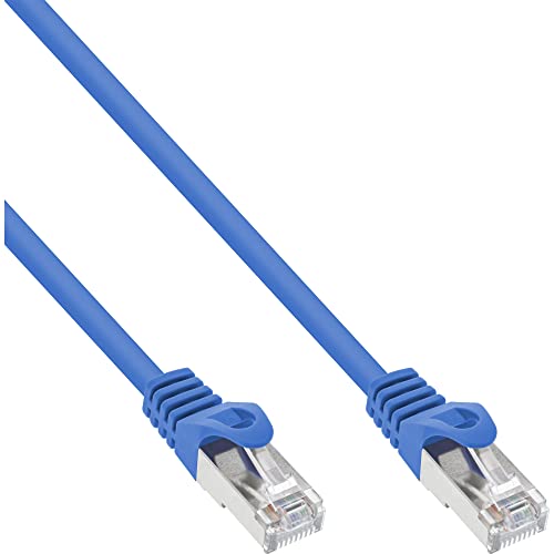 InLine 71500B Patchkabel, F/UTP, Cat.5e, blau, 10m von InLine