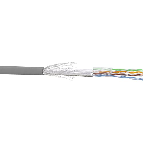 InLine 72099 Patchkabel Cat.5e, grau, SF/UTP, AWG26, PVC, CCA, 100m von InLine