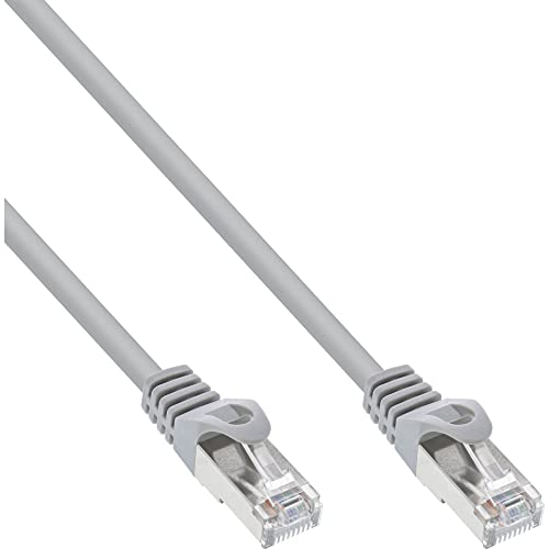 InLine 72511 Patchkabel, SF/UTP, Cat.5e, grau, 1m von InLine