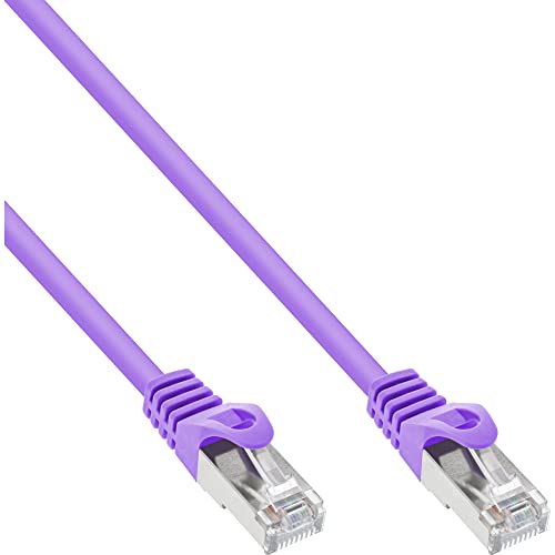 InLine 72550P Patchkabel, SF/UTP, Cat.5e, purple, 0,5m von InLine