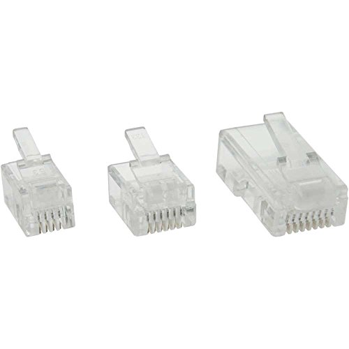 InLine 73014 10er Pack Modularstecker, 6P4C RJ11 zum Crimpen auf Flachkabel InLine 73014 10er Pack Modularstecker, 6P4C RJ11 zum Crimpen auf Flachkabel von InLine