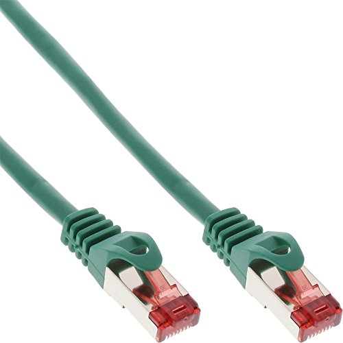 InLine 76403G S/FTP Patchkabel (250MHz, PVC, Kupfer, 3 m) grün von InLine