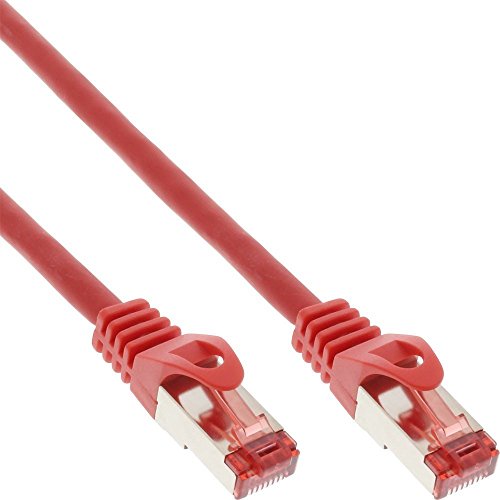 InLine 76403R S/FTP Patchkabel (250MHz, PVC, Kupfer, 3 m) Rot von InLine