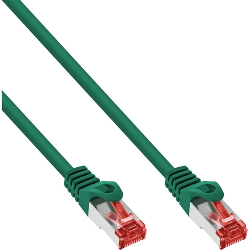 InLine 76411G S/FTP Patchkabel (250MHz, PVC, Kupfer, 1 m) grün von InLine