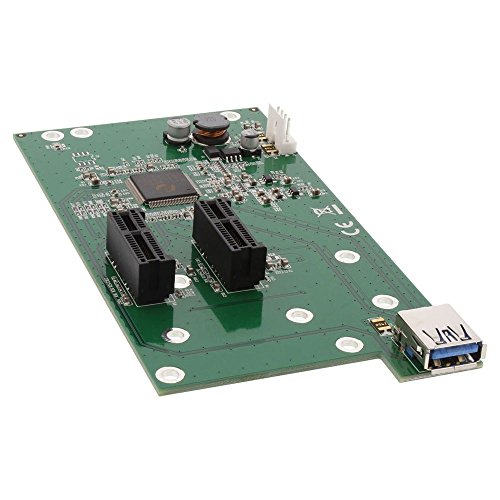 InLine 76616L Schnittstellen-Adapterkarten-Kit 2X PCIe auf PCIe (PCI-Express) von InLine