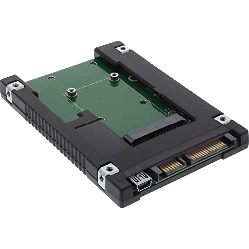 InLine 76620B Laufwerksadapter 2,5", SATA auf mSATA SSD von InLine