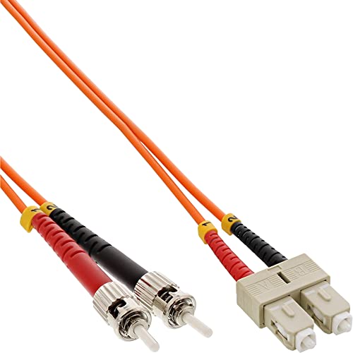 InLine 82504 LWL Duplex Kabel, SC/ST, 50/125µm, OM2, 0,5m von InLine