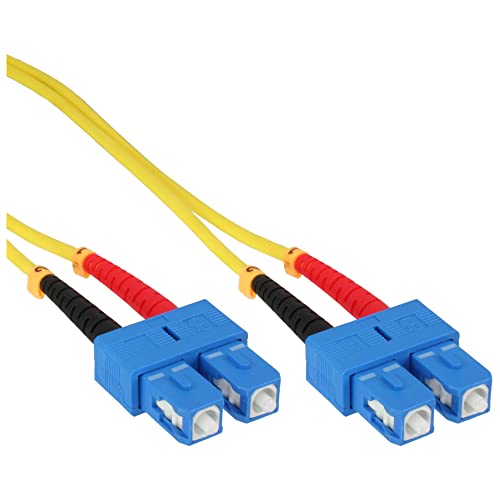 InLine 82925C LWL Duplex Kabel, SC/SC, 9/125µm, OS2, 0.5m von InLine