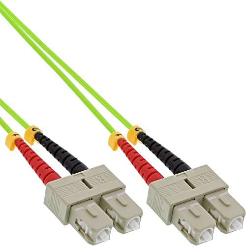 InLine 83505Q LWL Duplex Kabel, SC/SC, 50/125µm, OM5, 5m von InLine