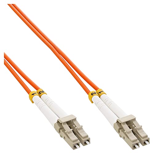 InLine 88522B LWL Duplex Kabel, LC/LC, 50/125µm, OM2, 7m von InLine