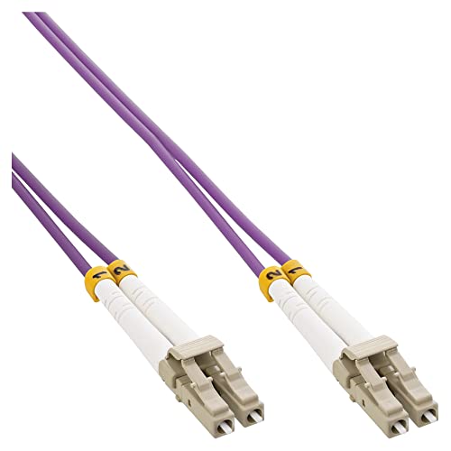 InLine 88522P LWL Duplex Kabel, LC/LC, 50/125µm, OM4, 5m von InLine