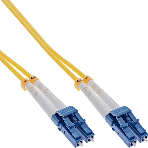 InLine 88656Q LWL Duplex Kabel, LC/LC, 9/125µm, OS2, 25m von InLine